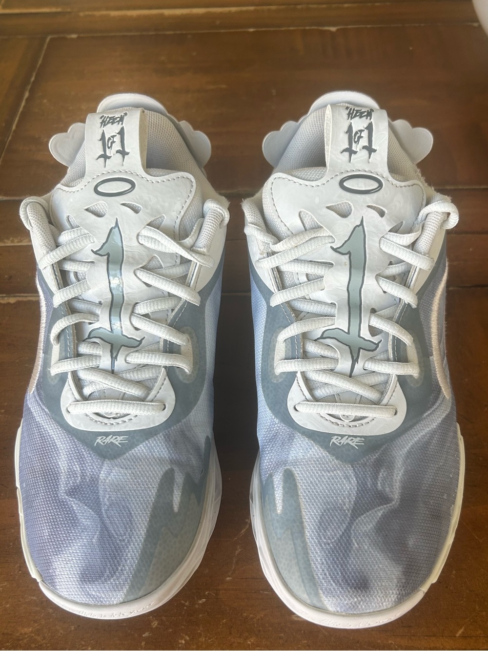 PUMA X Lamelo Ball Mb.04 Lo Team Basketball Grey Sneakers Athletic Big Kids 6.5